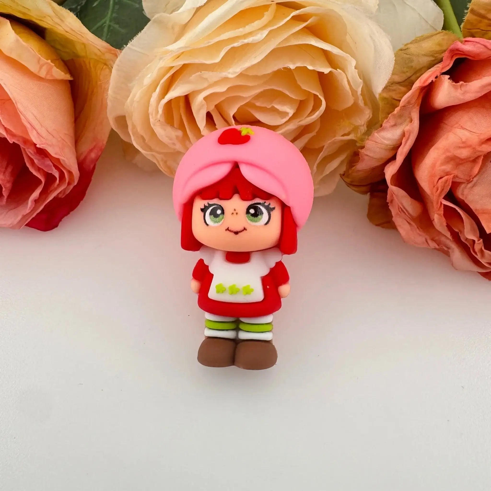 FS18912-Rainbow Brite & Strawberry Shortcake Pen Topper -Zoe DIY Wholesale