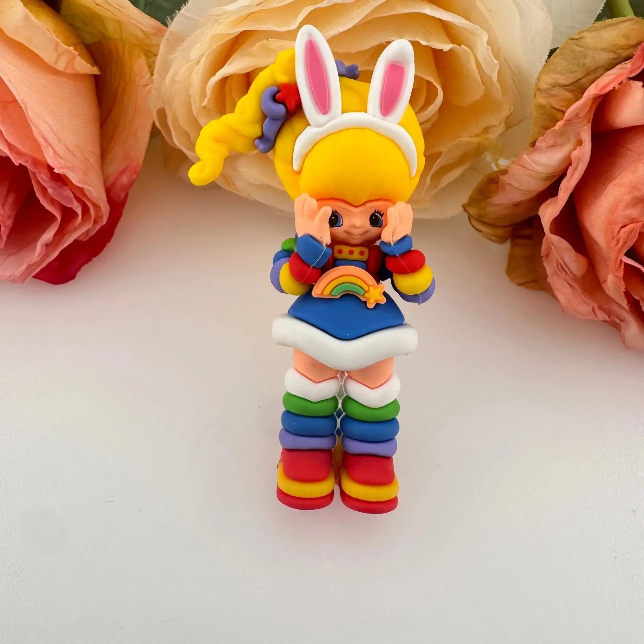 FS18912-Rainbow Brite & Strawberry Shortcake Pen Topper -Zoe DIY Wholesale