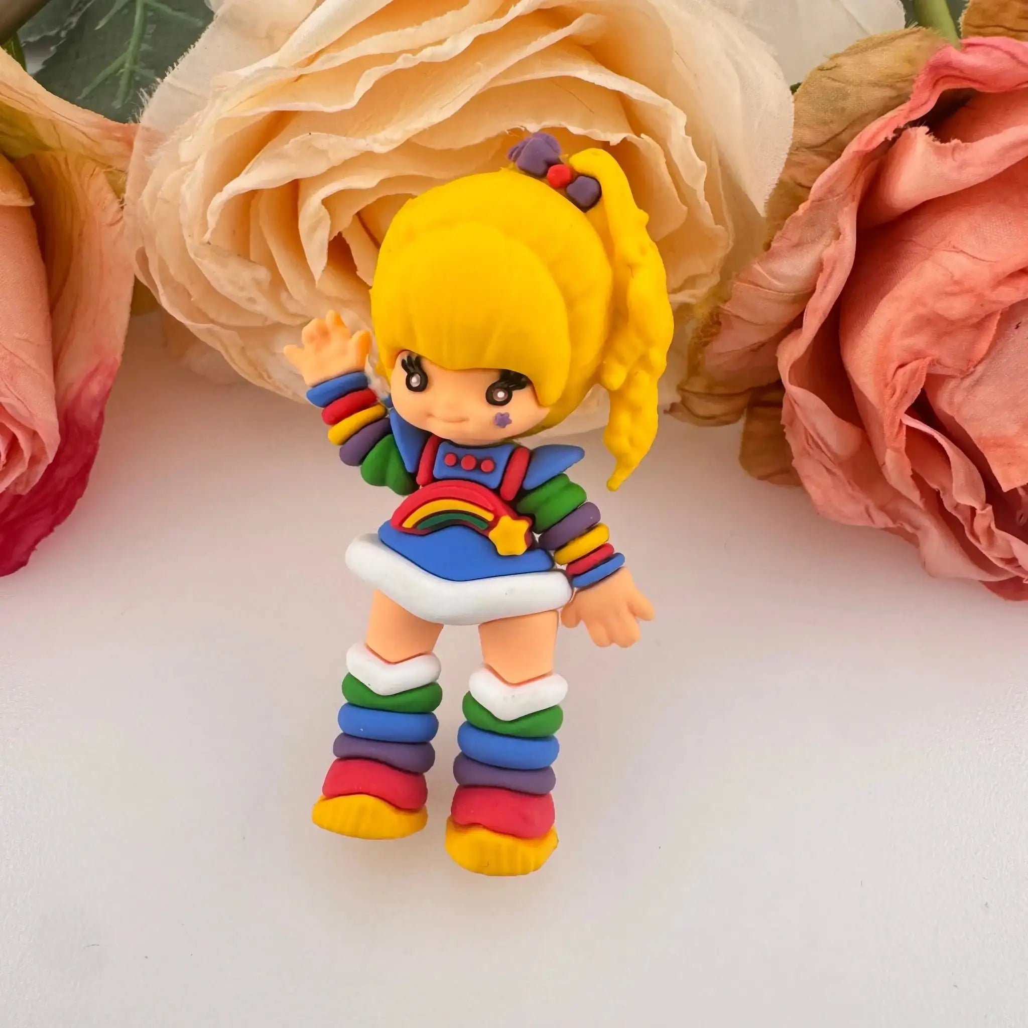 FS18912-Rainbow Brite & Strawberry Shortcake Pen Topper -Zoe DIY Wholesale