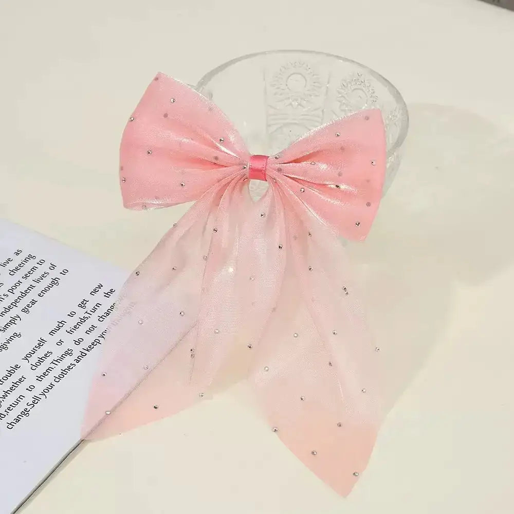 FS19031-About 10×15cm Fabric Bow -Zoe DIY Wholesale