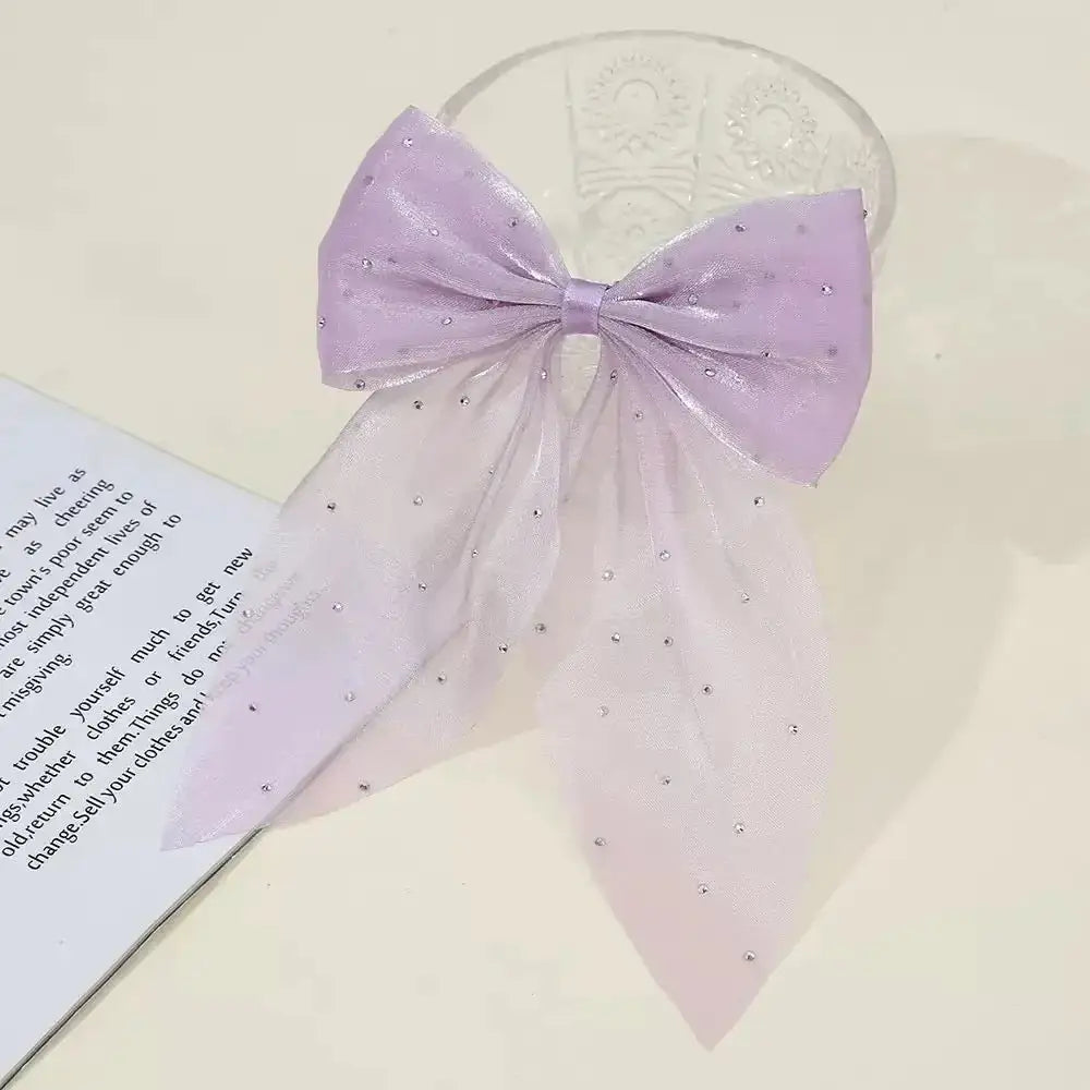 FS19031-About 10×15cm Fabric Bow -Zoe DIY Wholesale