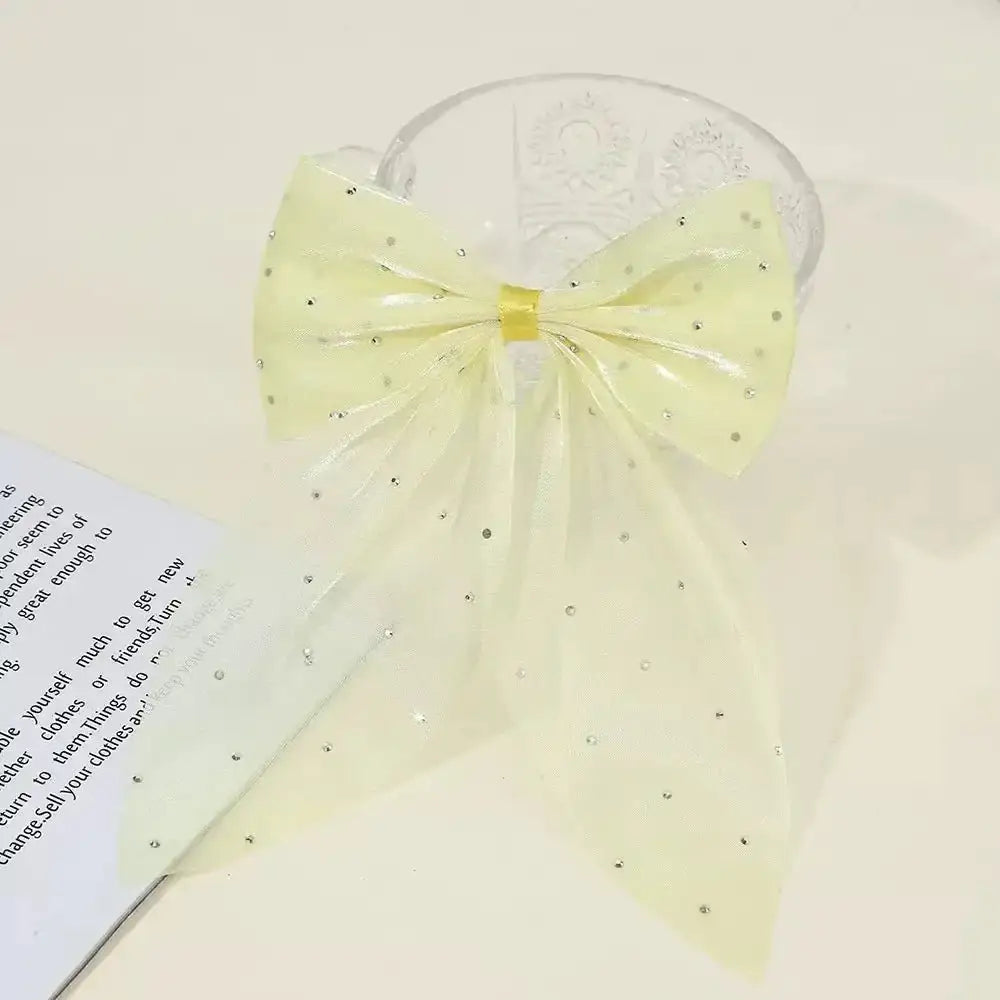 FS19031-About 10×15cm Fabric Bow -Zoe DIY Wholesale