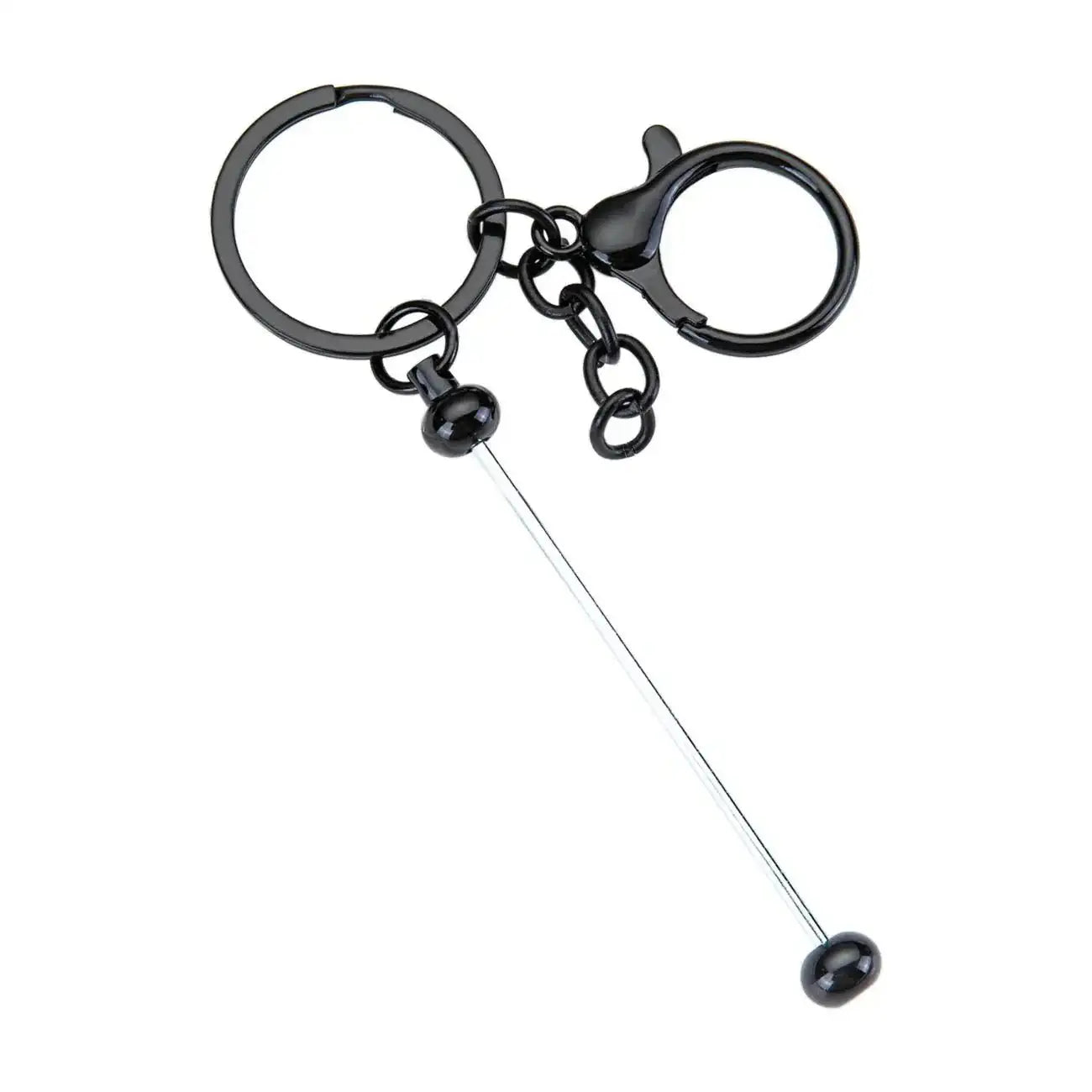 FS19079-About 14.8*3cm Beadable Keychain Bar -Zoe DIY Wholesale