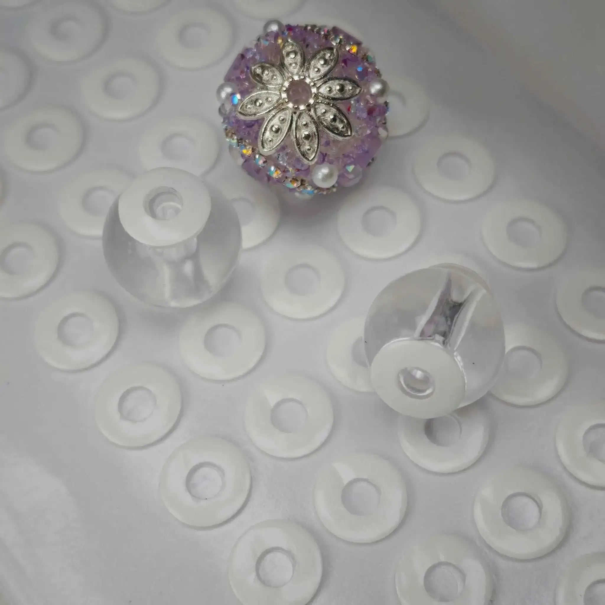 FS19103-10mm Round, With Middle Hole:4mm Circle Tape For Making Sugar Beads -Zoe DIY Wholesale