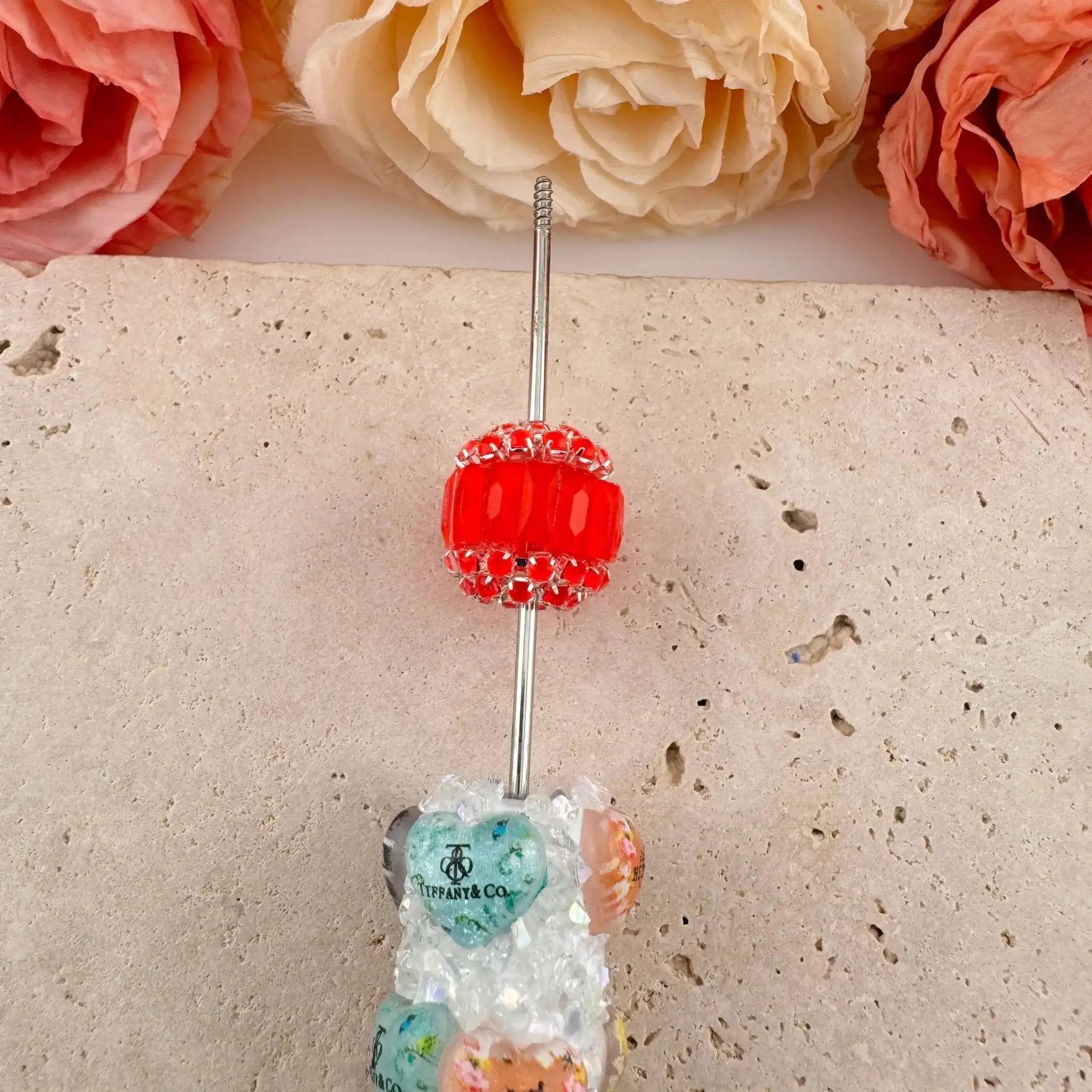 FS19147-About 16mm Fancy Beads For Beadable Pens Keychain Jewelry Making -Zoe DIY Wholesale