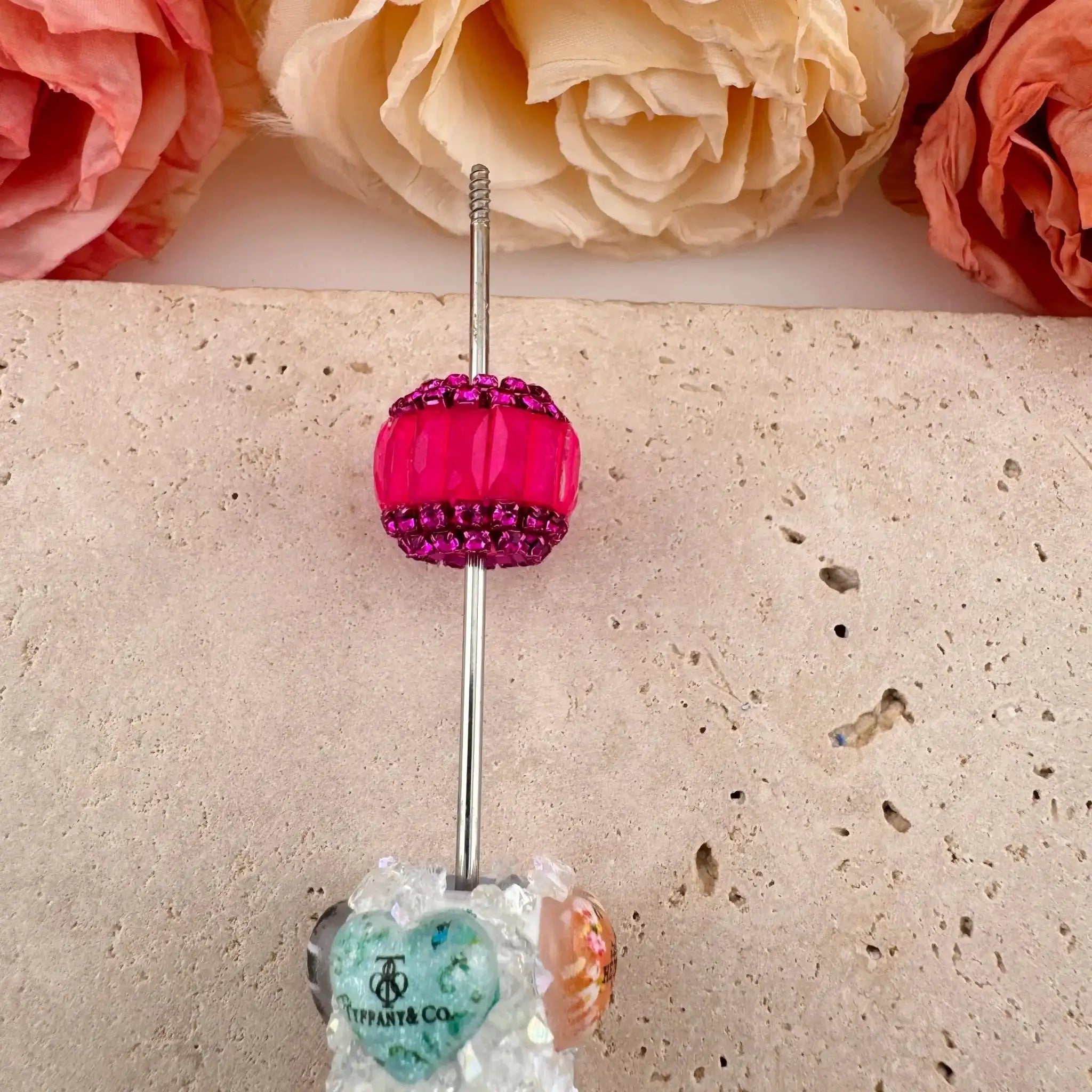 FS19147-About 16mm Fancy Beads For Beadable Pens Keychain Jewelry Making -Zoe DIY Wholesale