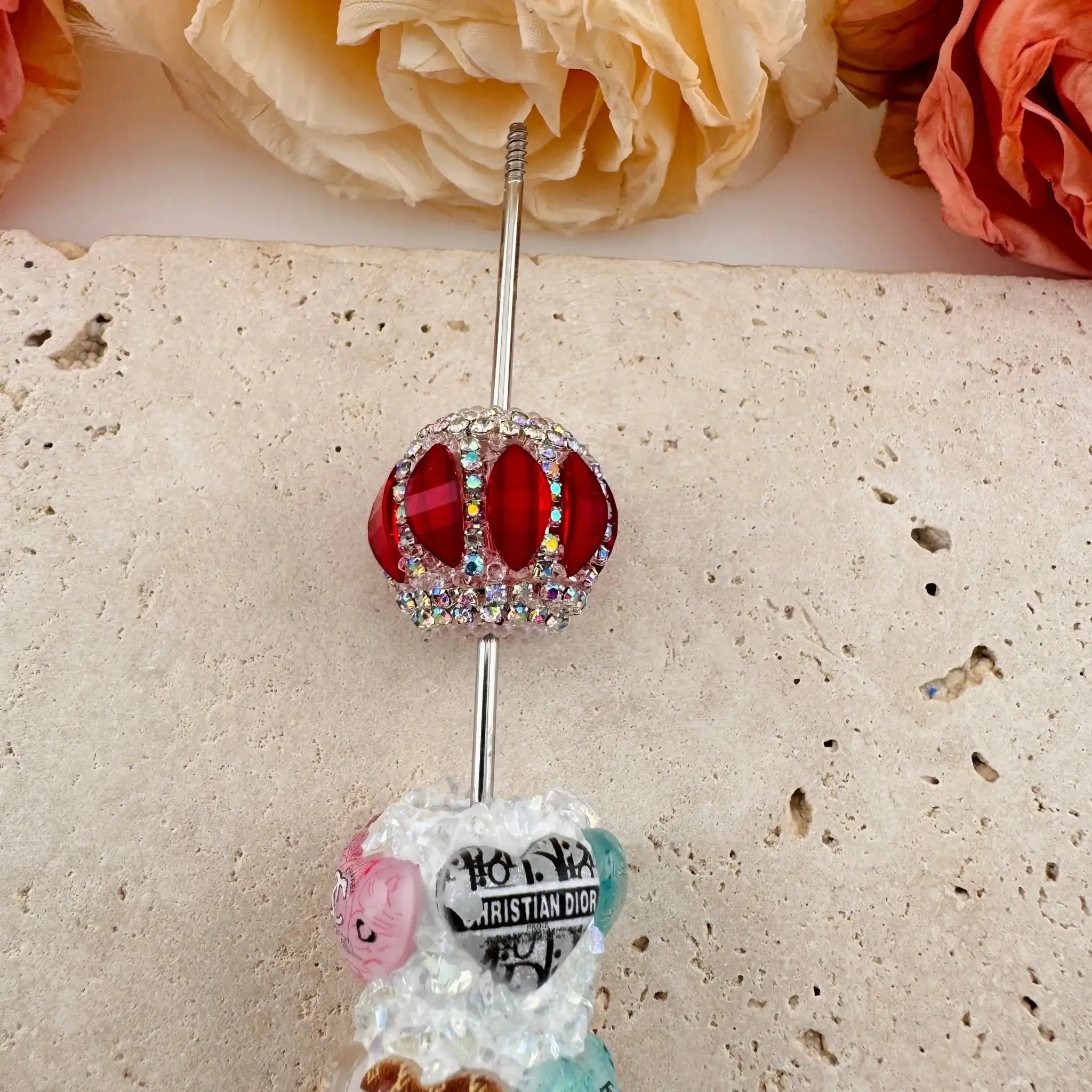FS19148-About 20mm Latern Fancy Sugar Beads -Zoe DIY Wholesale