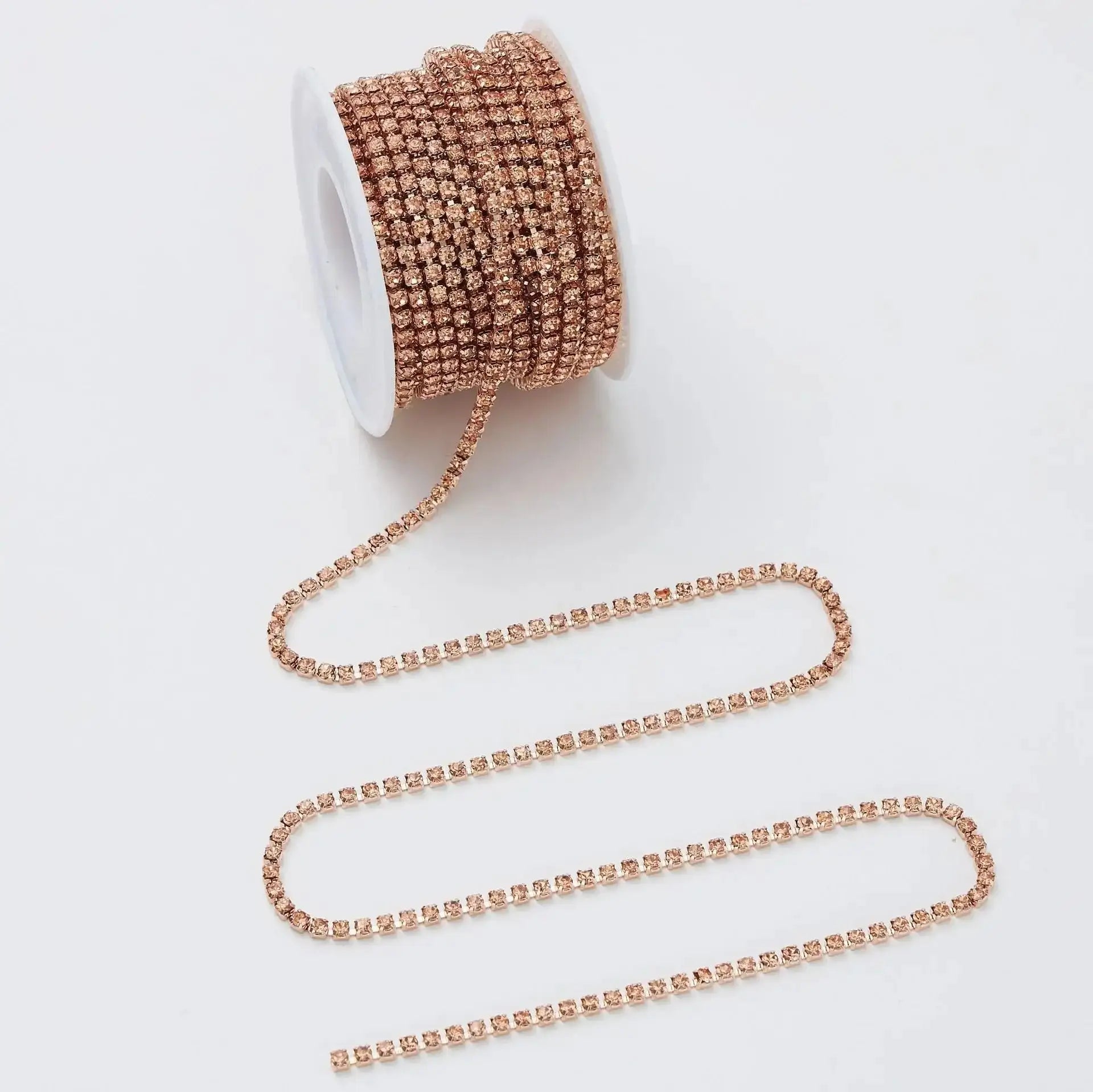 FS19154-9 Meters /Roll 2mm Color Chain -Zoe DIY Wholesale