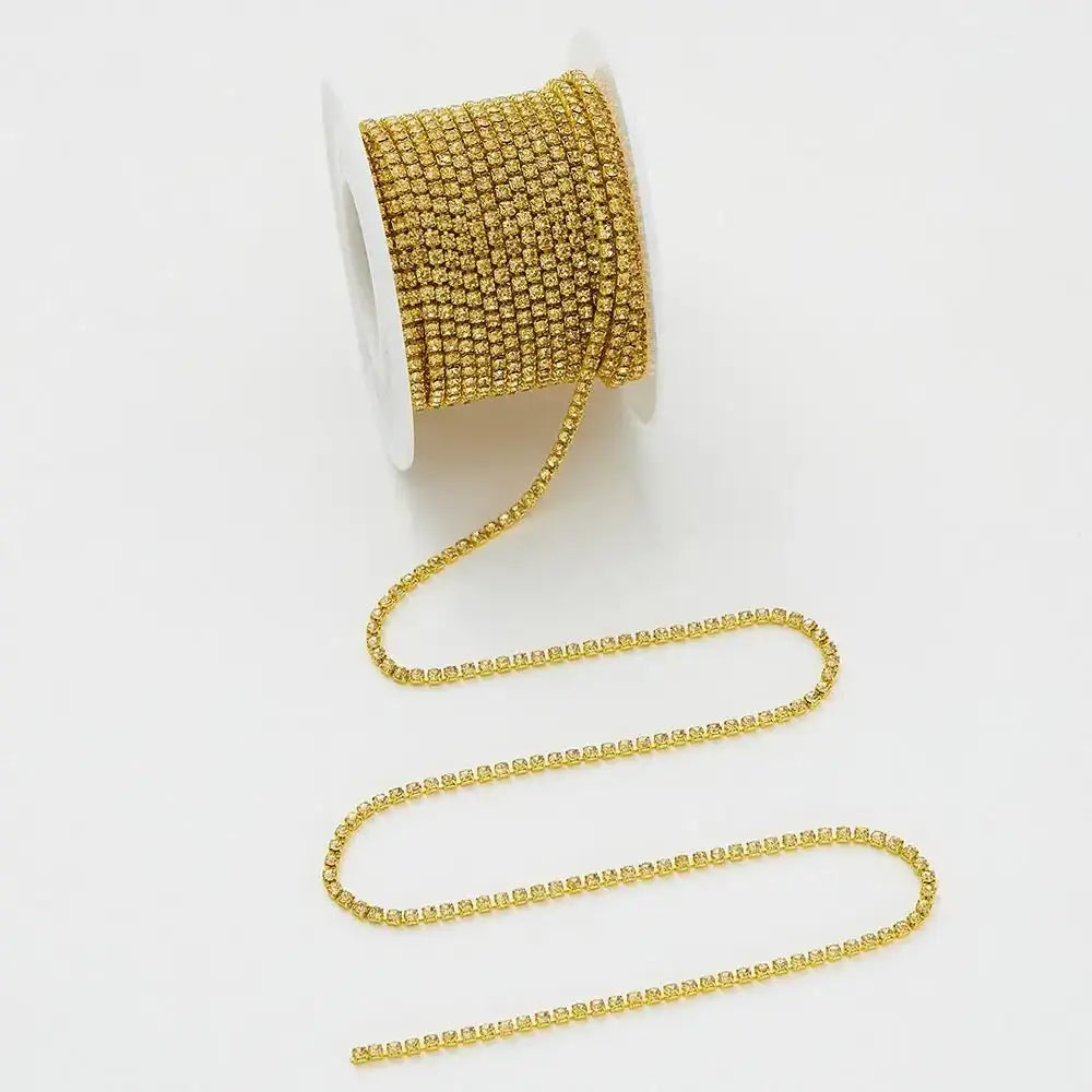 FS19154-9 Meters /Roll 2mm Color Chain -Zoe DIY Wholesale