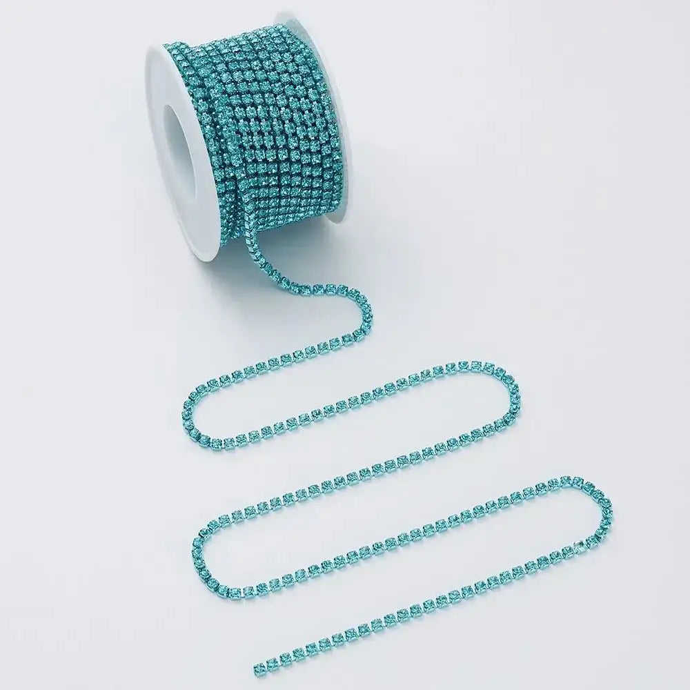 FS19154-9 Meters /Roll 2mm Color Chain -Zoe DIY Wholesale