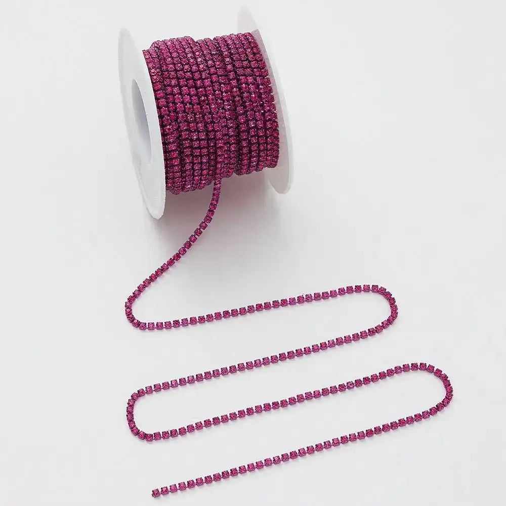 FS19154-9 Meters /Roll 2mm Color Chain -Zoe DIY Wholesale