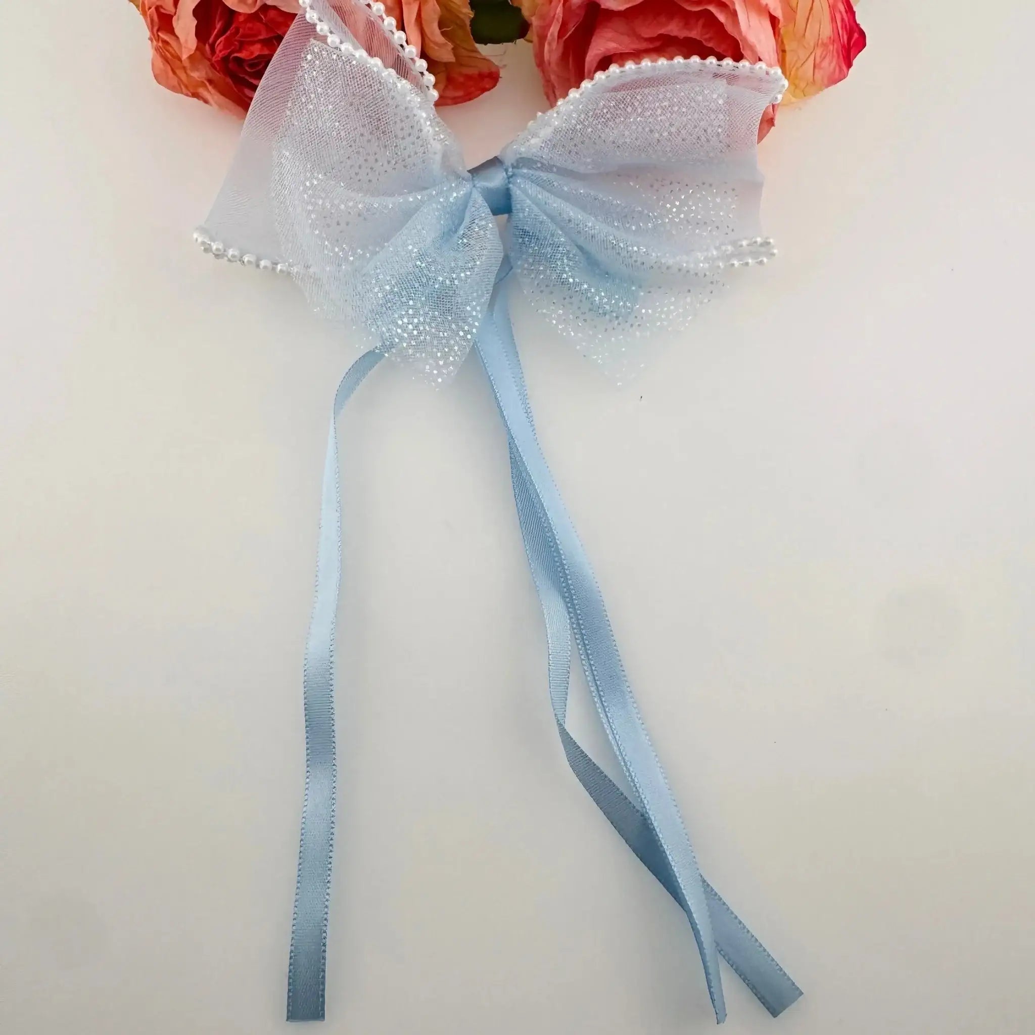 FS19190-Lace Fabric Bow -Zoe DIY Wholesale