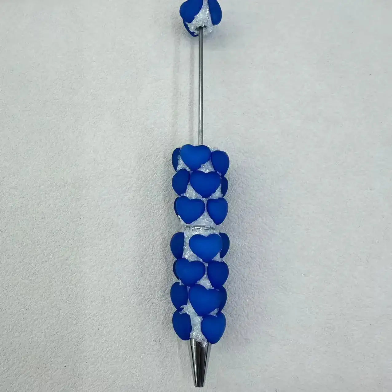 FS19199-Fancy Heart Beadable Pen -Zoe DIY Wholesale