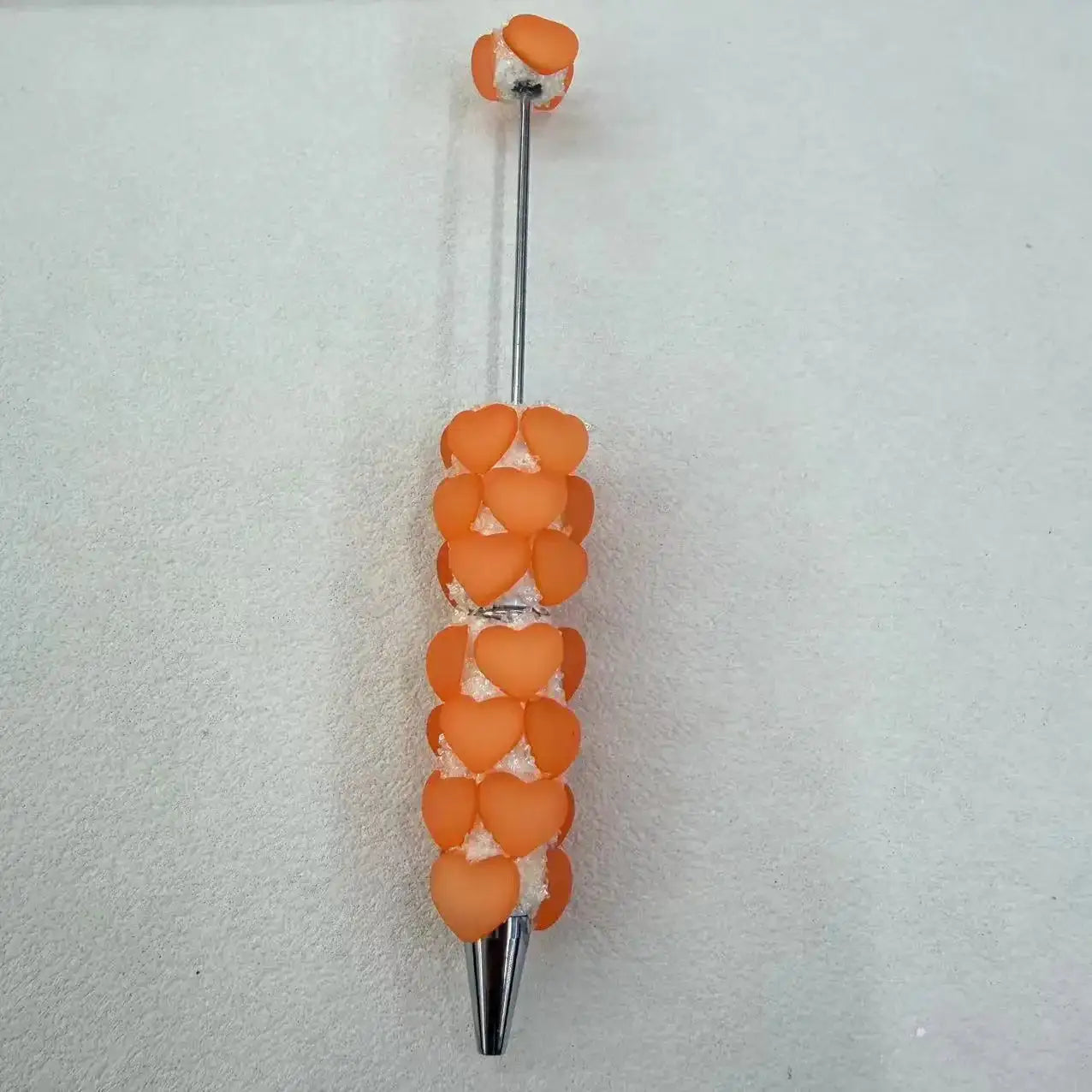 FS19199-Fancy Heart Beadable Pen -Zoe DIY Wholesale