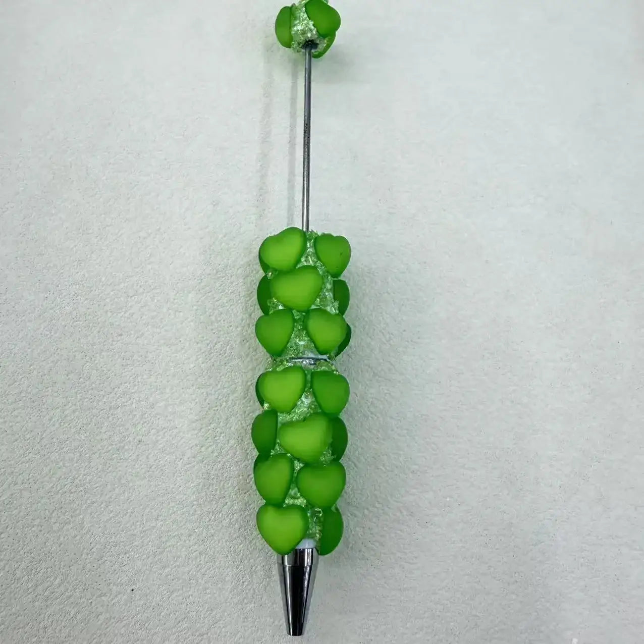 FS19199-Fancy Heart Beadable Pen -Zoe DIY Wholesale