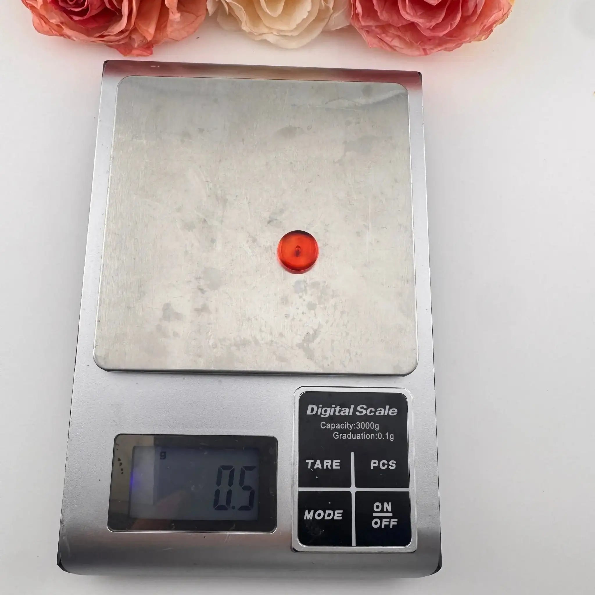 FS19205-13mm Clear Round Plate Topper Based Beads -Zoe DIY Wholesale