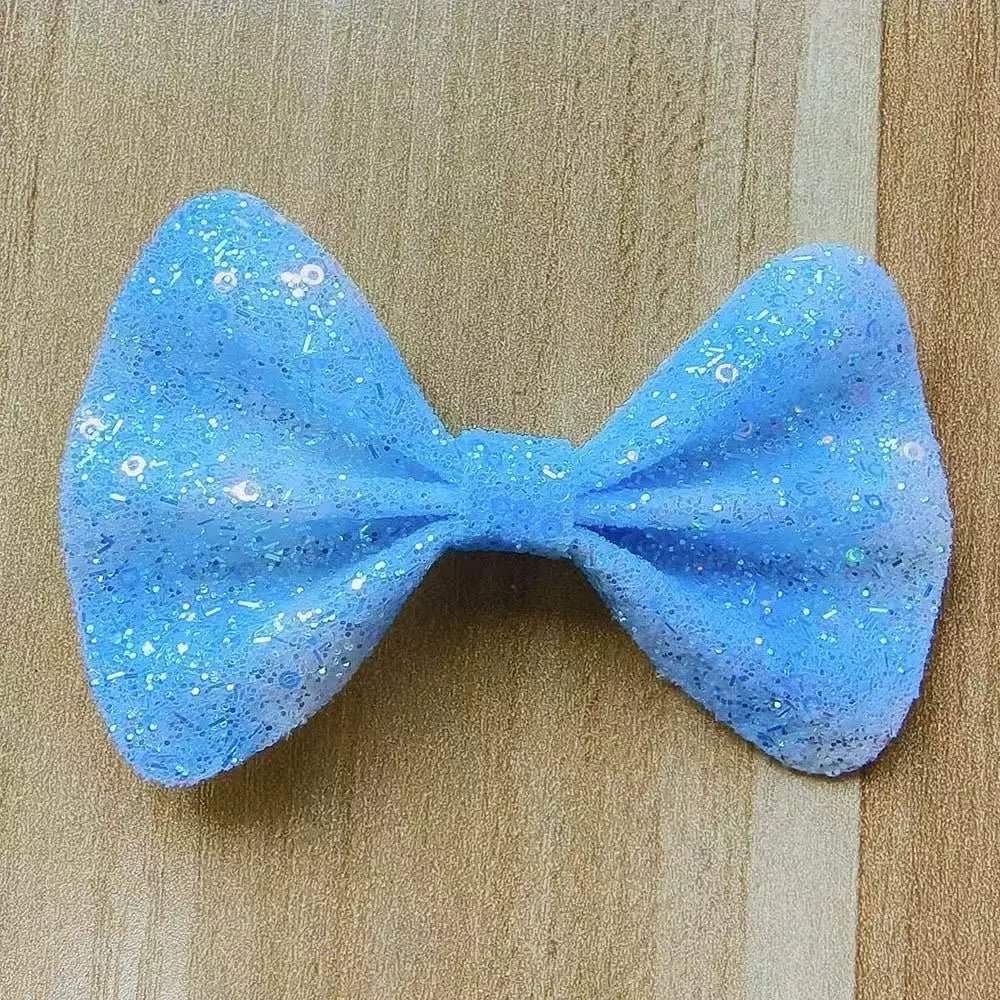 FS19213-8*5.5cm Fancy Bow With Flash -Zoe DIY Wholesale