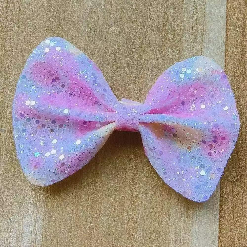 FS19213-8*5.5cm Fancy Bow With Flash -Zoe DIY Wholesale
