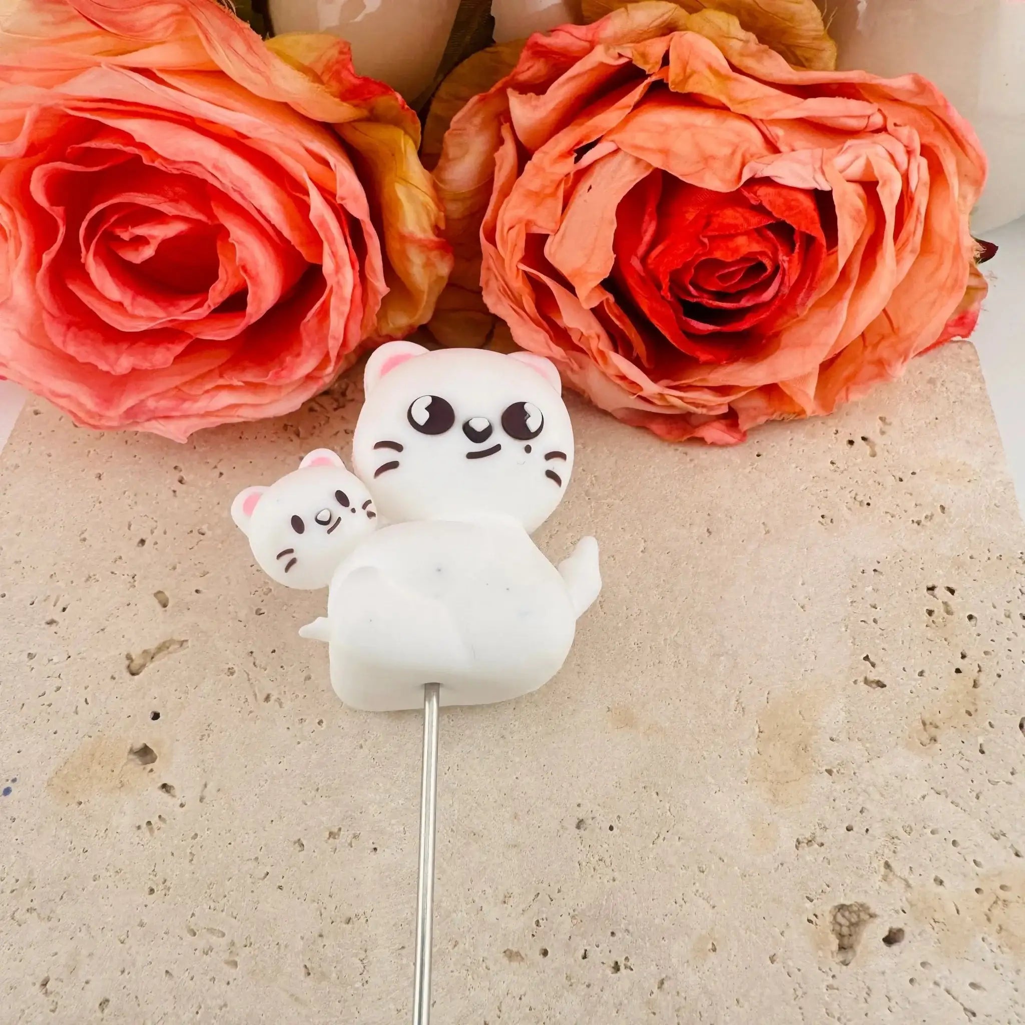 FS19238-Cute Animals Silicone Pen Topper -Zoe DIY Wholesale
