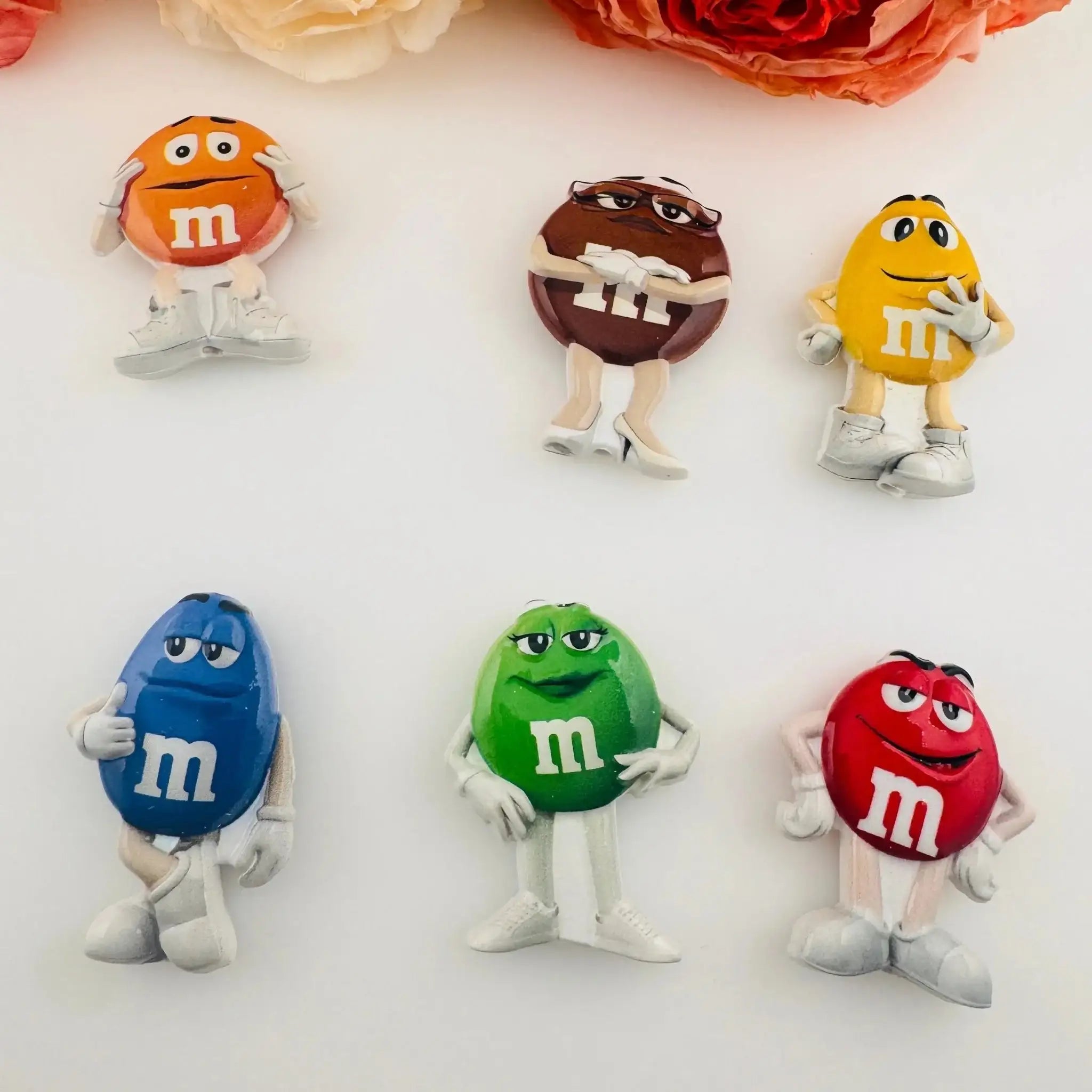 FS19243-About 30×45mm M&M Resin Beads -Zoe DIY Wholesale