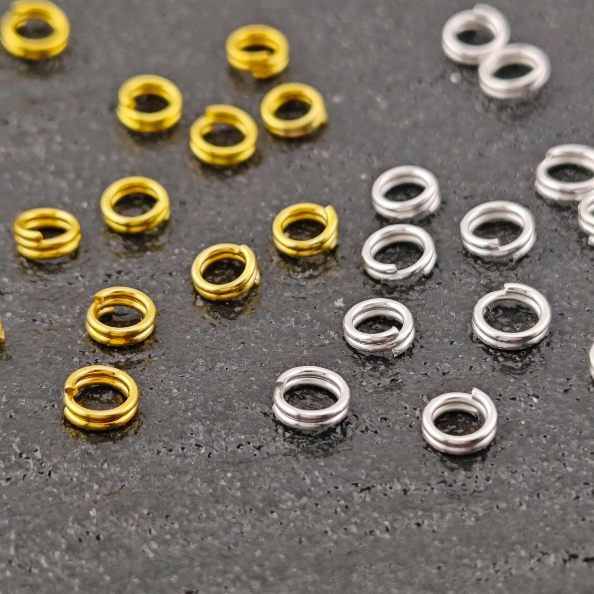 FS2009-4mm Two Layer Ring -Zoe DIY Wholesale