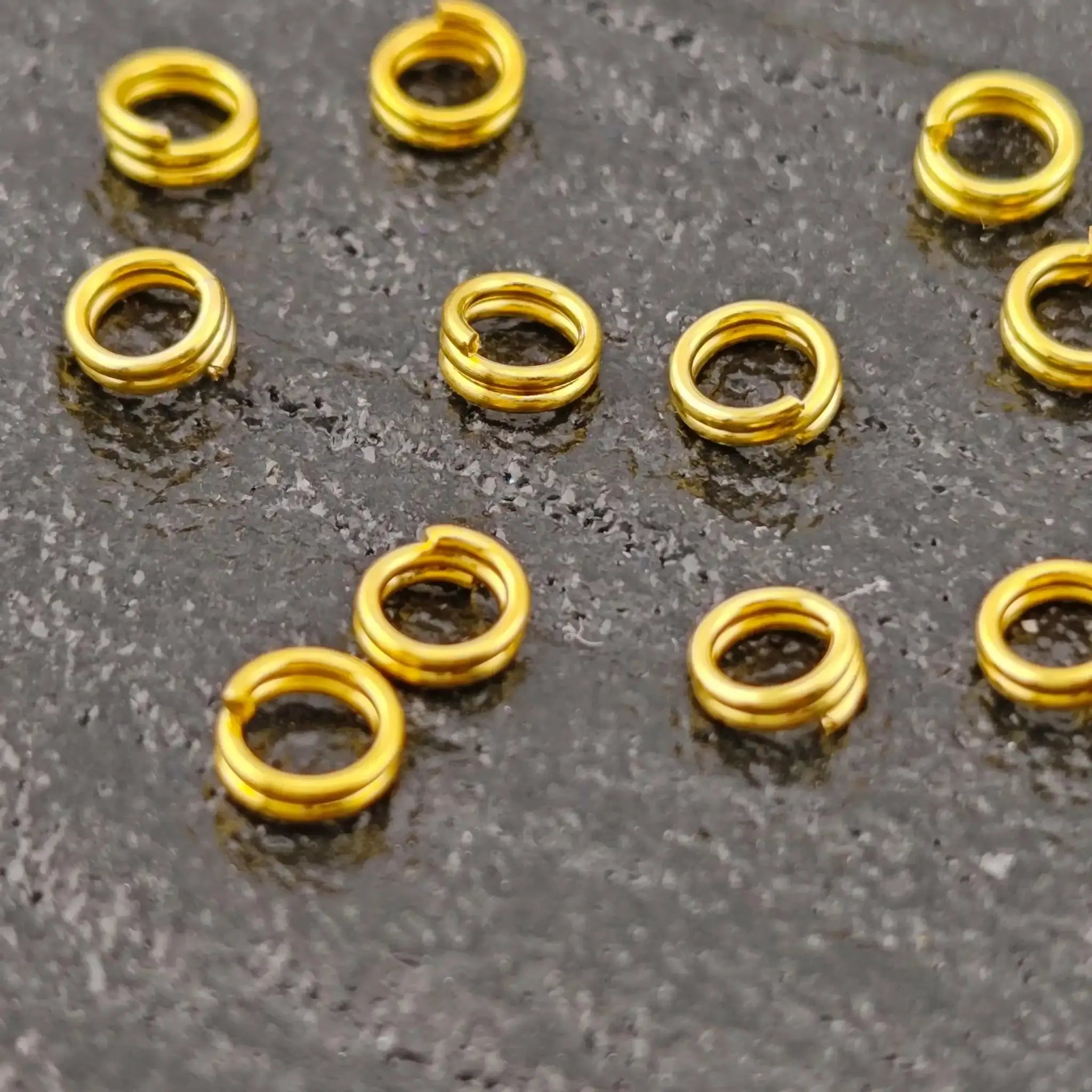 FS2009-4mm Two Layer Ring -Zoe DIY Wholesale