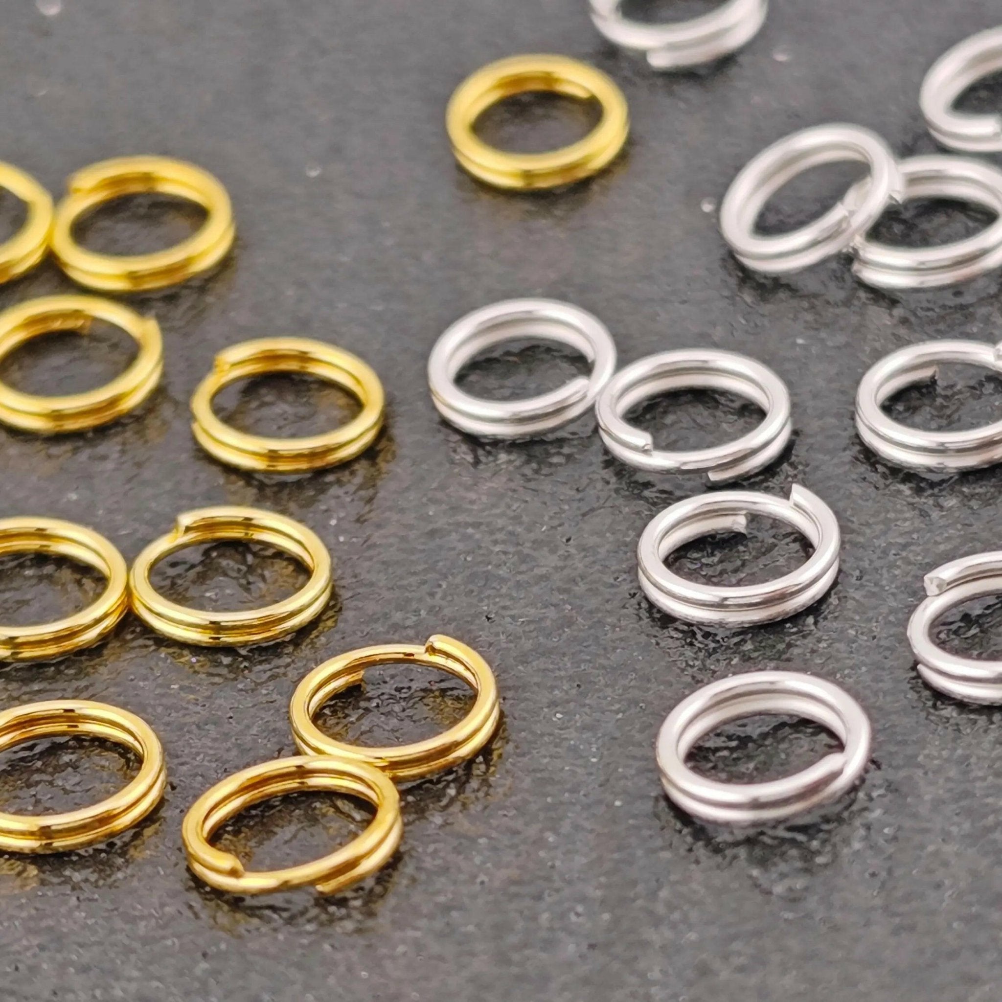 FS2011-6mm Two Layer Ring -Zoe DIY Wholesale
