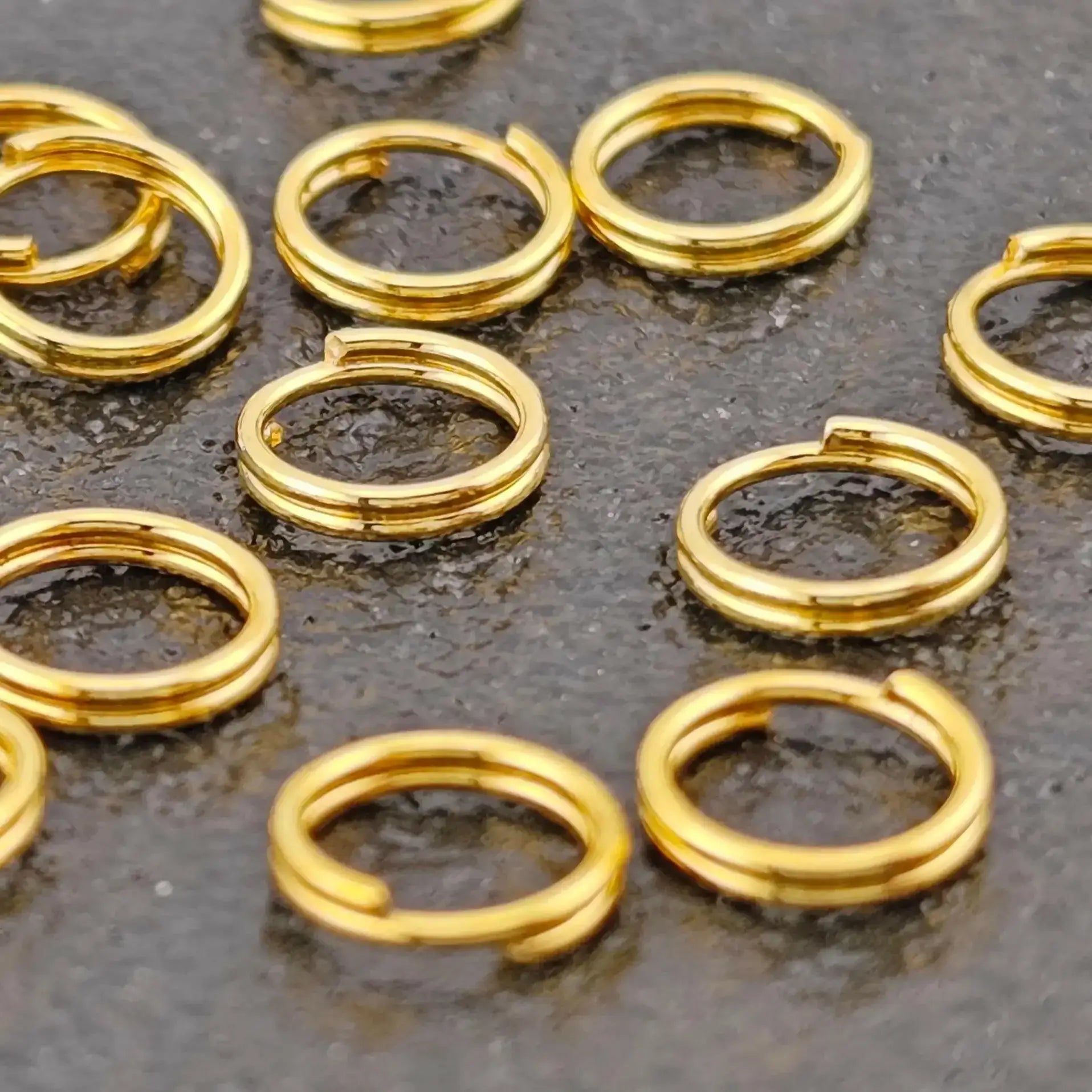 FS2011-6mm Two Layer Ring -Zoe DIY Wholesale