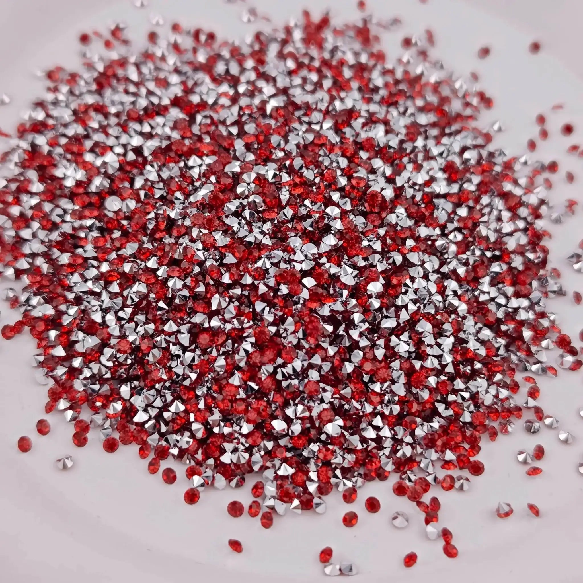 FS2097-2mm Silver bottom Diamonds Sugar -Zoe DIY Wholesale