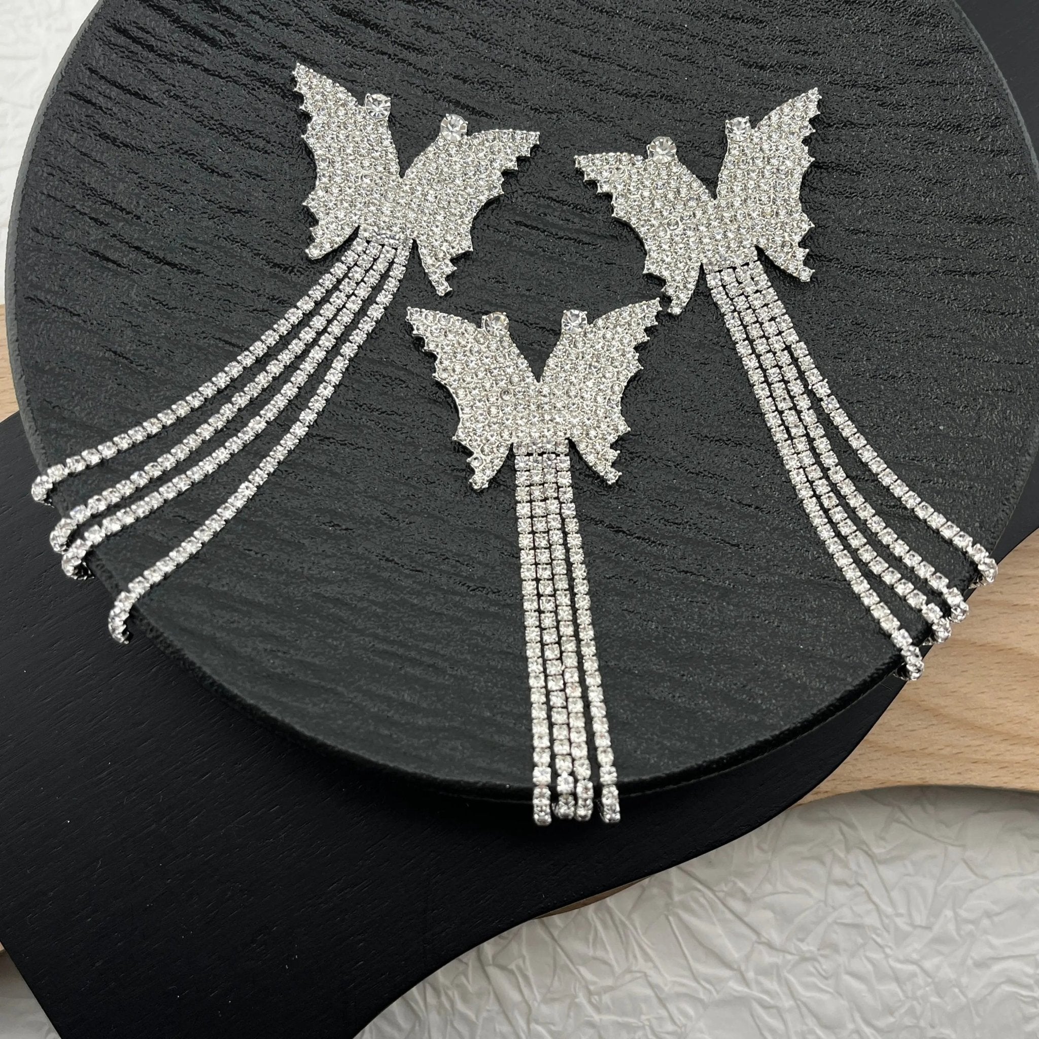 FS2267-Full Diamonds Butterfly Charms For DIY Project -Zoe DIY Wholesale