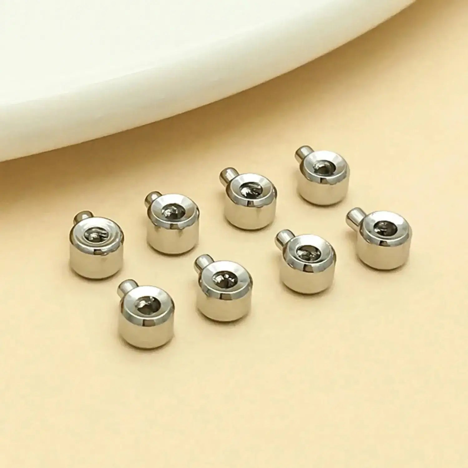 FS2517-2.9*2.4MM Steel wire positioning beads -Zoe DIY Wholesale