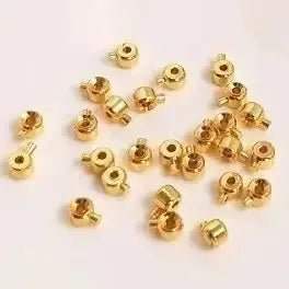 FS2517-2.9*2.4MM Steel wire positioning beads -Zoe DIY Wholesale