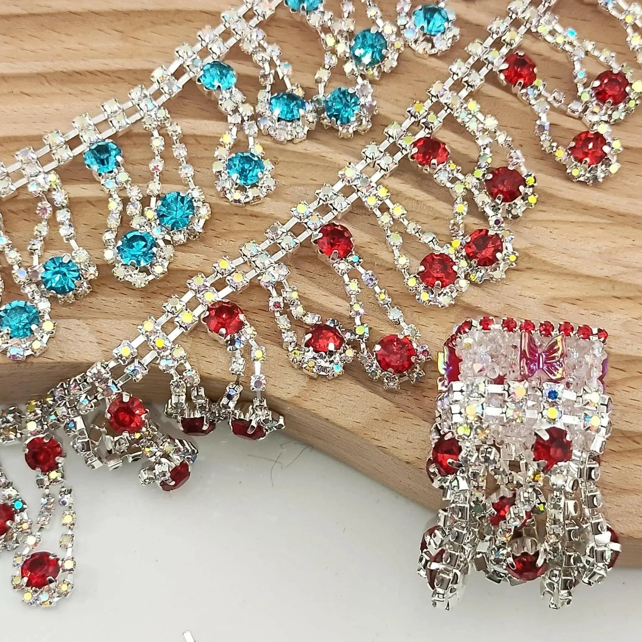 FS2557-Dangling Chain For Making Fancy Beads -Zoe DIY Wholesale
