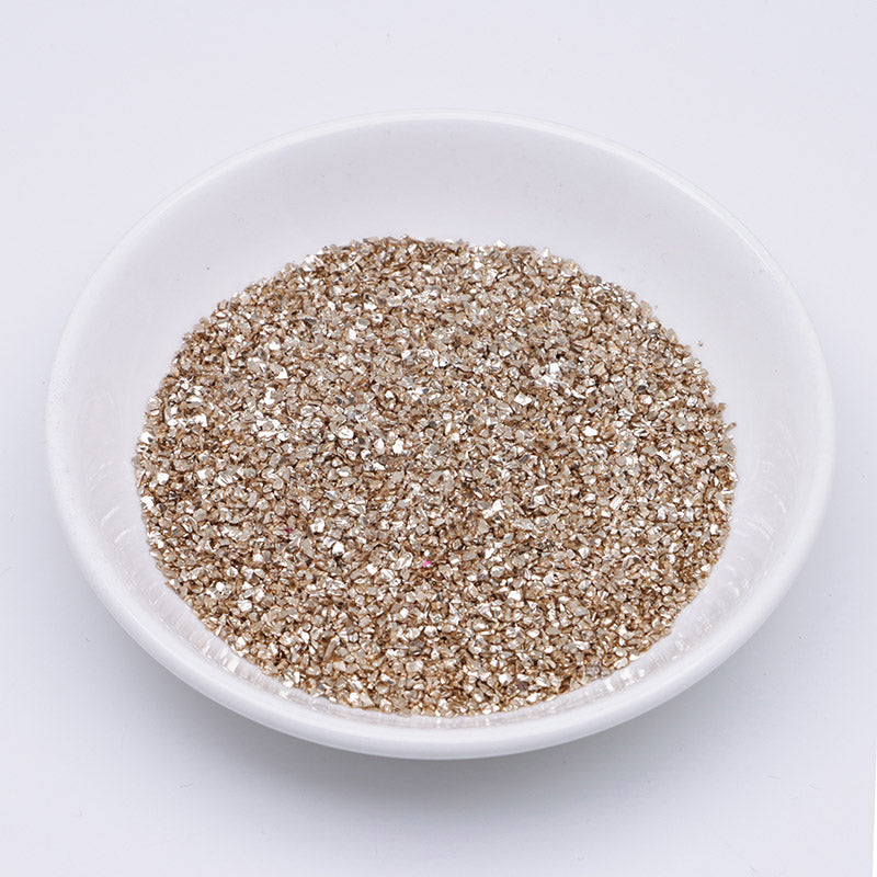 FS2967- Uv Broken Glass Sand Colored Plated Broken Glass Sand Zoe's DIY Shop