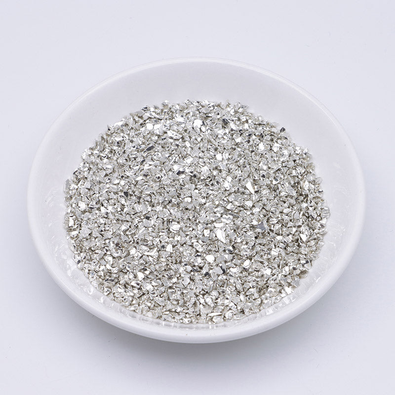 FS2967- Uv Broken Glass Sand Colored Plated Broken Glass Sand Zoe's DIY Shop