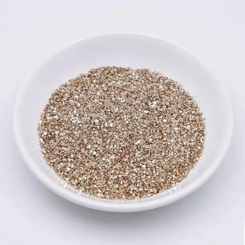 FS2967-Uv Broken Glass Sand Colored Plated Broken Glass Sand -Zoe DIY Wholesale