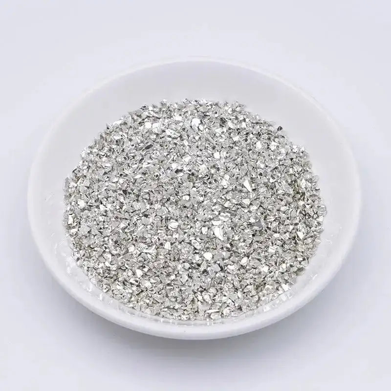 FS2967-Uv Broken Glass Sand Colored Plated Broken Glass Sand -Zoe DIY Wholesale