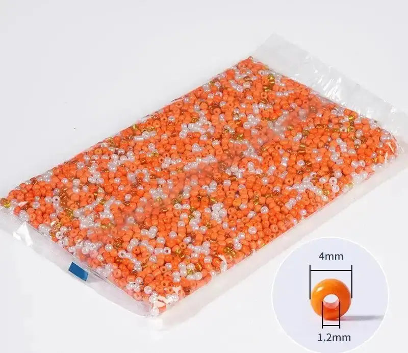 FS3054-4MM Mixed color glass beads -Zoe DIY Wholesale