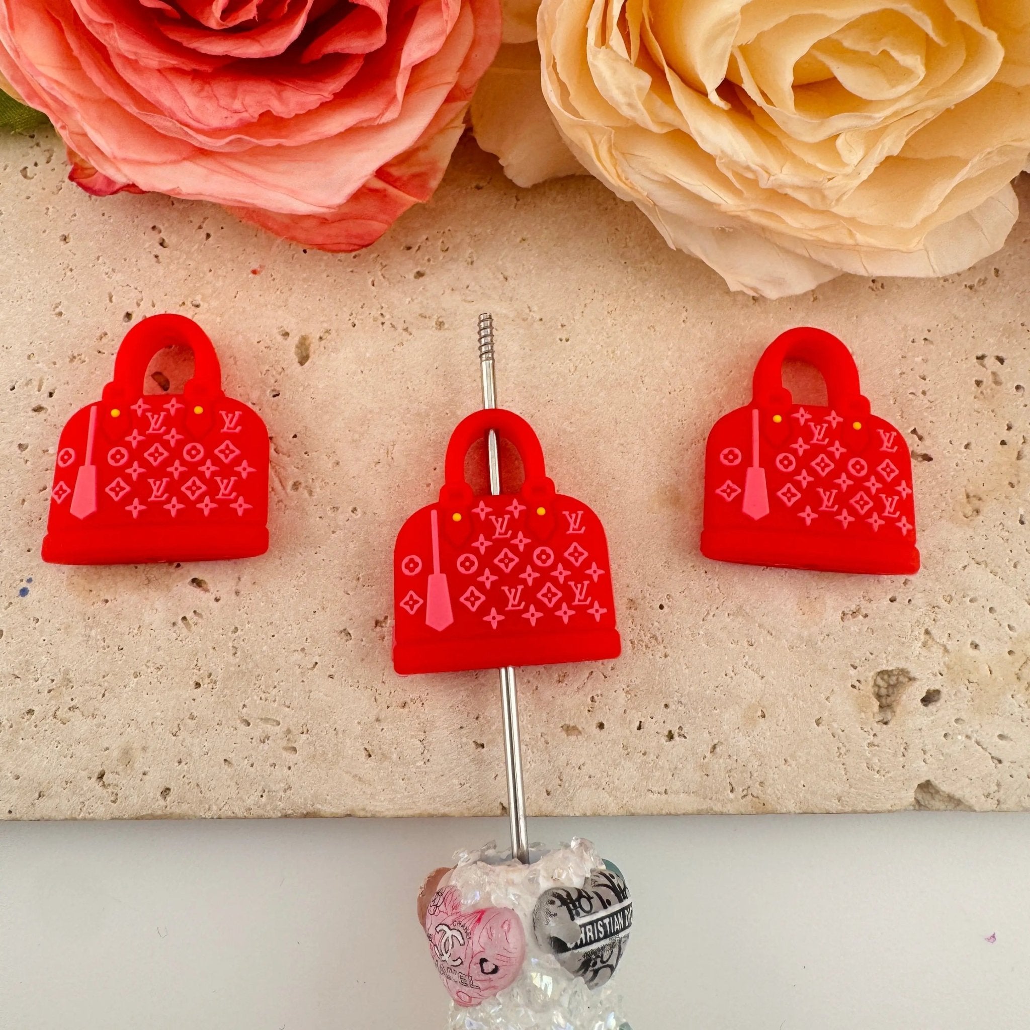 FS3608-Silicone Focal Beads As Picture Shows -Zoe DIY Wholesale