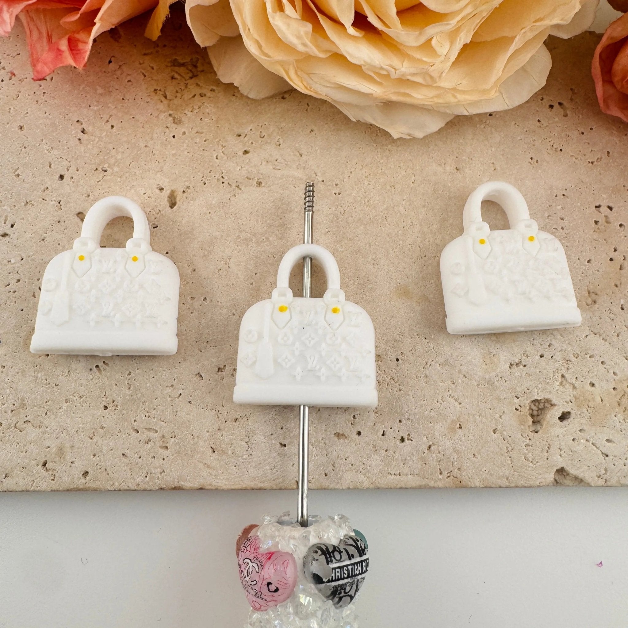FS3608-Silicone Focal Beads As Picture Shows -Zoe DIY Wholesale