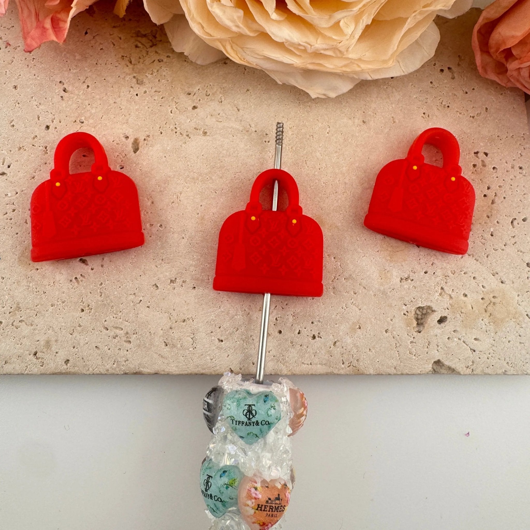 FS3608-Silicone Focal Beads As Picture Shows -Zoe DIY Wholesale