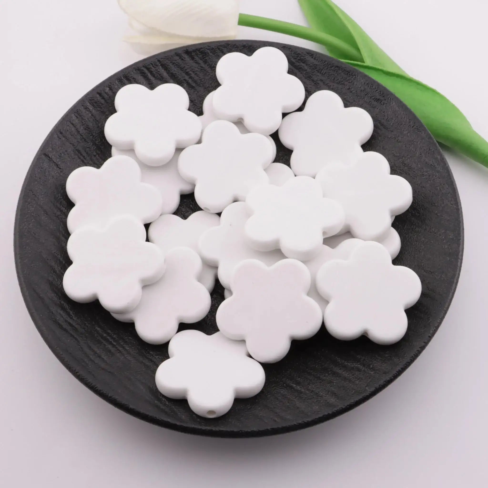FS3650-33mm Flower Bottom Pearl -Zoe DIY Wholesale
