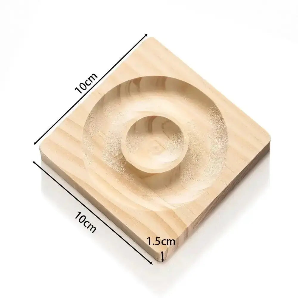 FS3675-Bamboo Square Bracelet Plate -Zoe DIY Wholesale