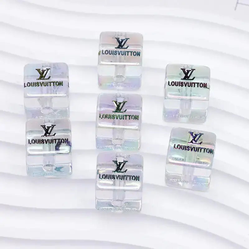 FS3679- 16mm Transparent LV Square Acrylic -Zoe DIY Wholesale