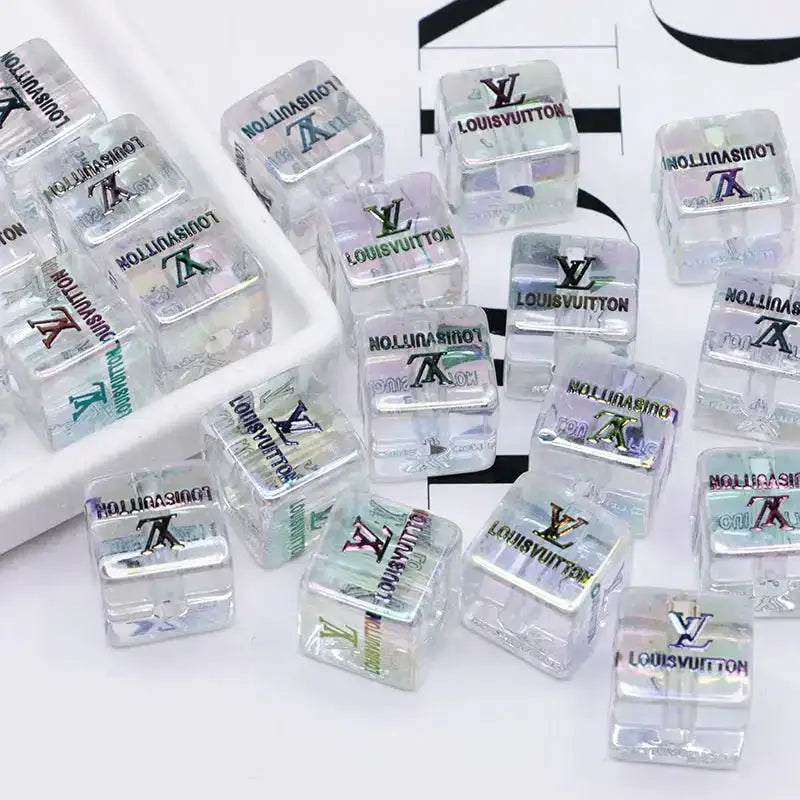 FS3679- 16mm Transparent LV Square Acrylic -Zoe DIY Wholesale
