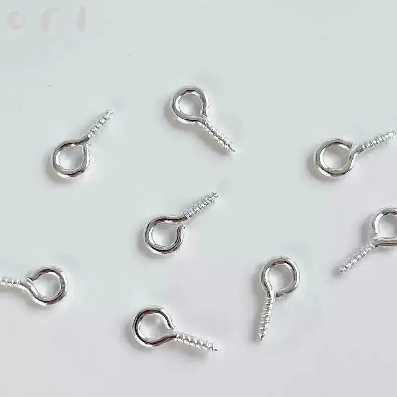 FS3749-5×10mm Screw Eye Pin For Jewelry Making -Zoe DIY Wholesale