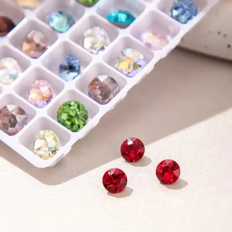 FS3972-4.5mm Red Crystal Diamonds -Zoe DIY Wholesale