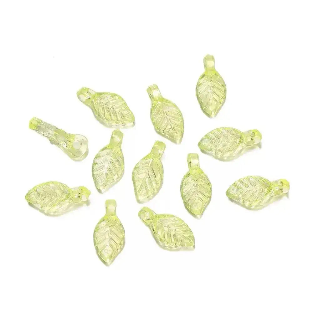 FS4003-5*10MM Leaf Charms -Zoe DIY Wholesale