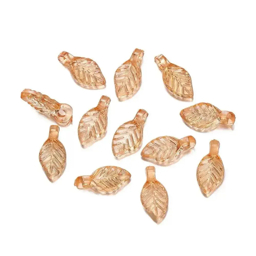 FS4003-5*10MM Leaf Charms -Zoe DIY Wholesale