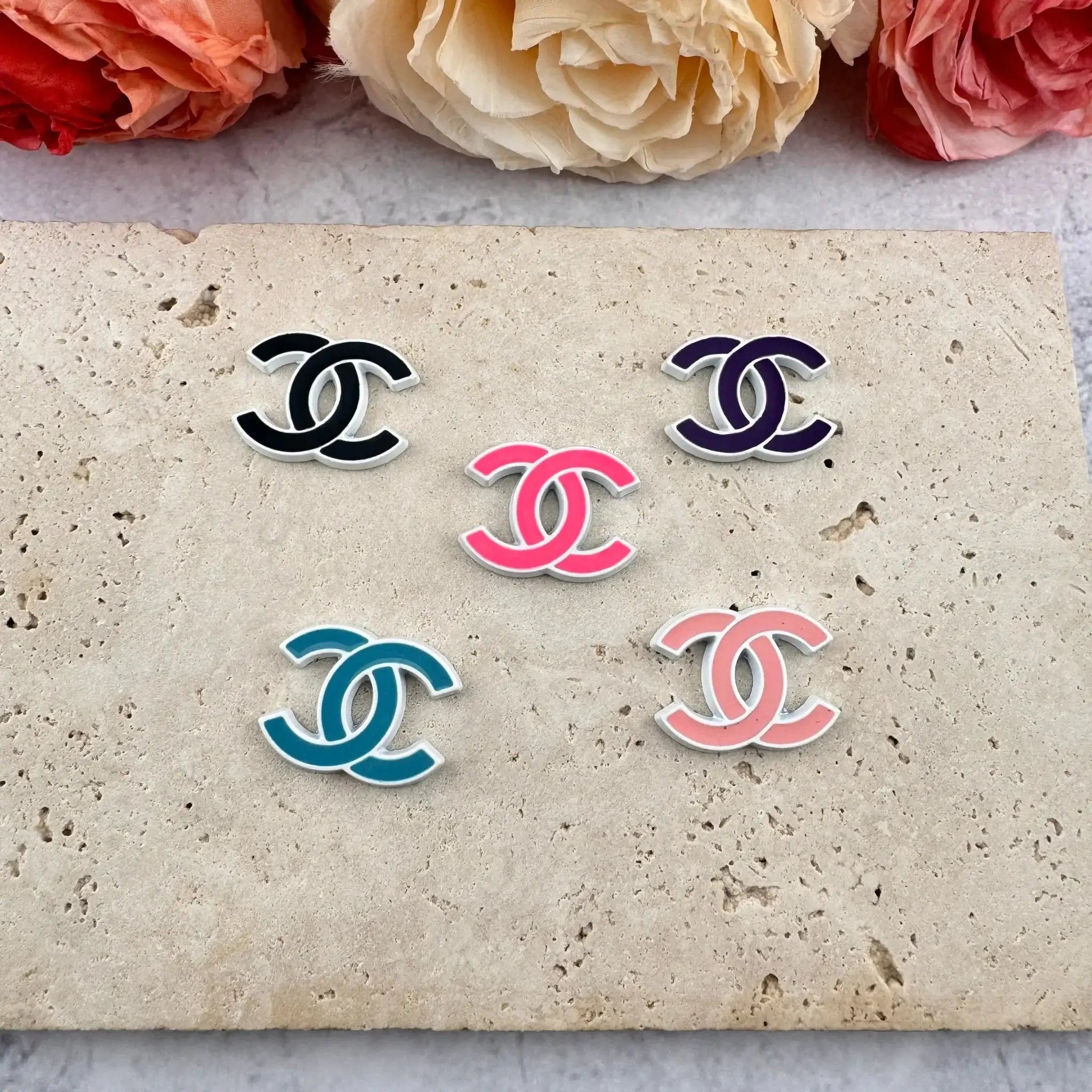 FS4153-About 23×18mm C Metal Patch -Zoe DIY Wholesale